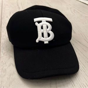 Burberry Monogram Motif Cotton Twill Baseball Cap